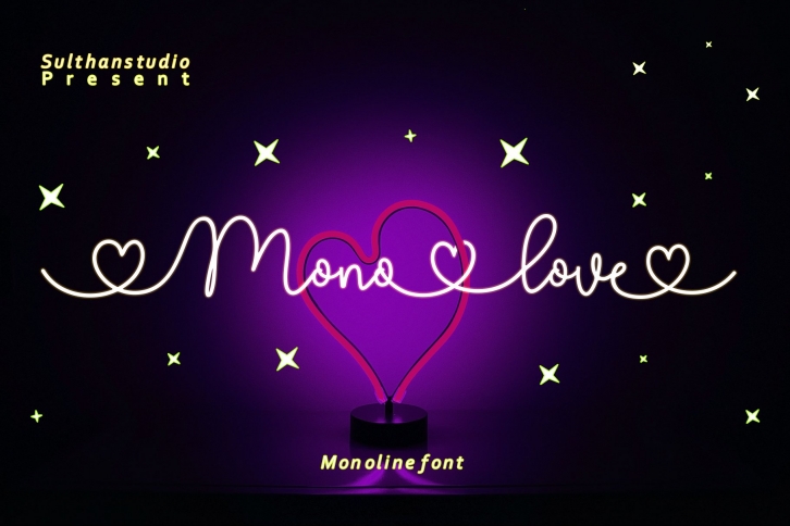 Mono love Font Download