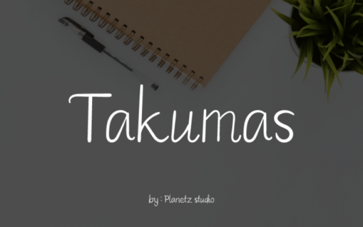 Takumas Font Download