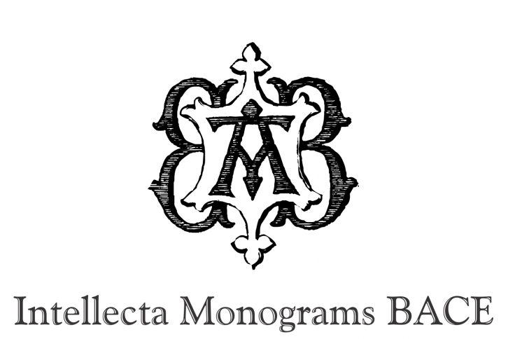 Intellecta Monograms BACE Font Download