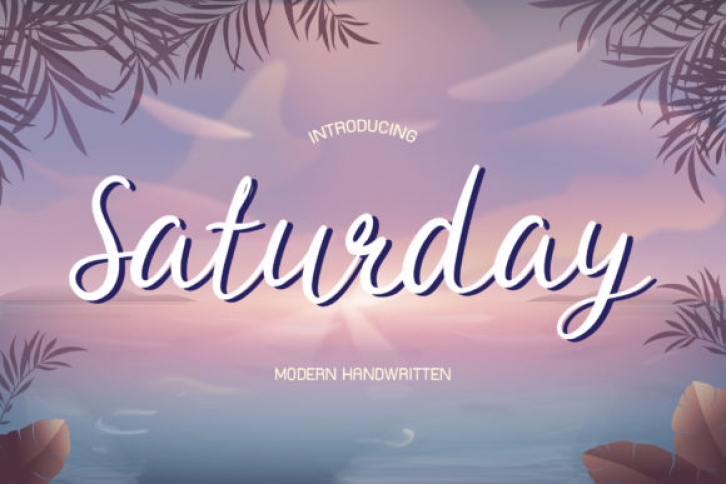 Saturday Font Download