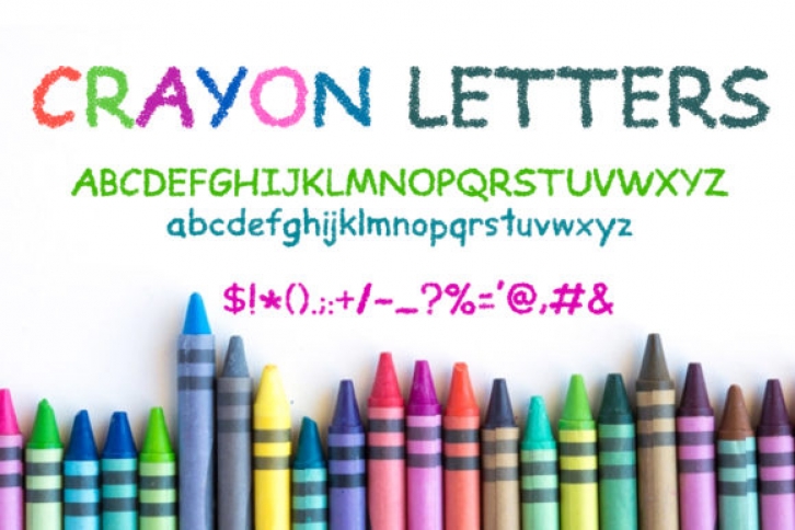 Crayon Letters Font Download