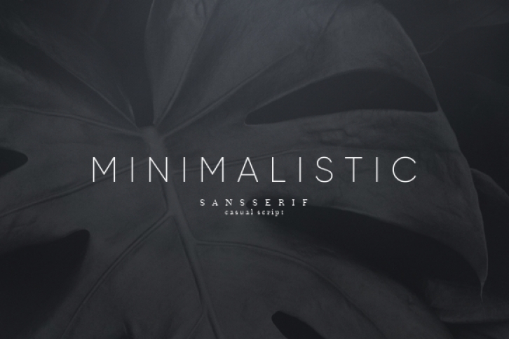 Minimalistic-Light Font Download