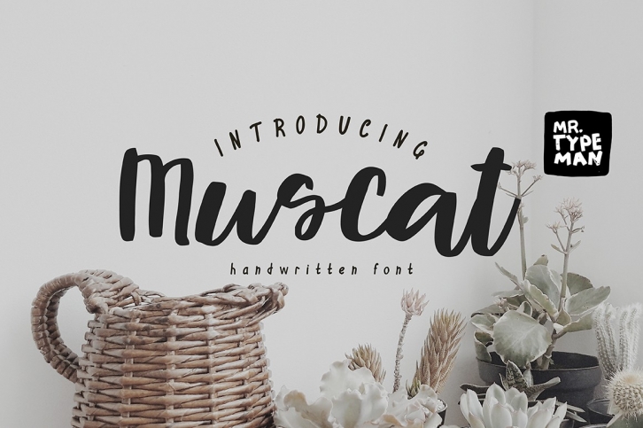 Muscat Handwritten Script Font Download