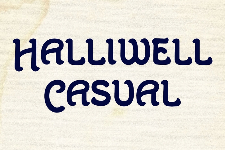 Halliwell Casual Font Download