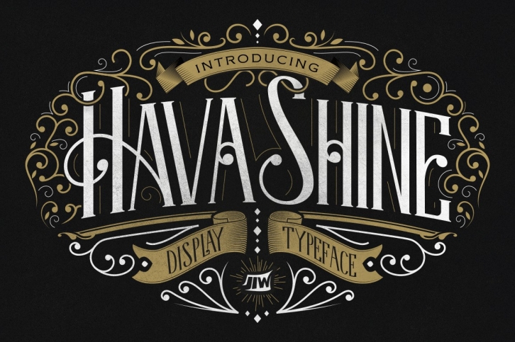 Hava Shine Typeface Font Download