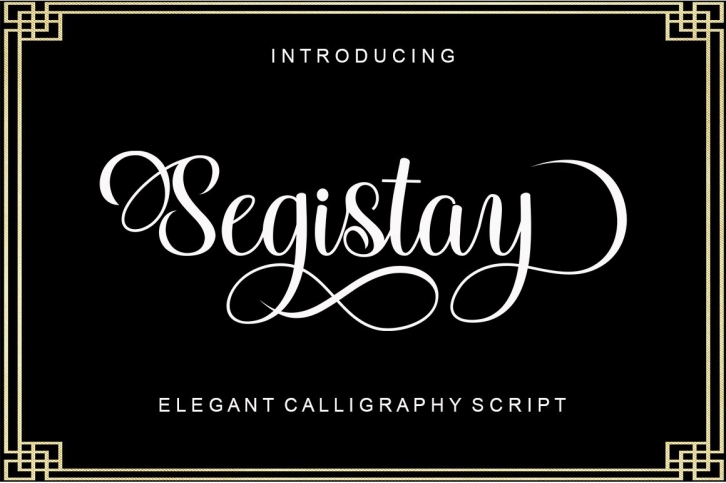 Segistay script Font Download