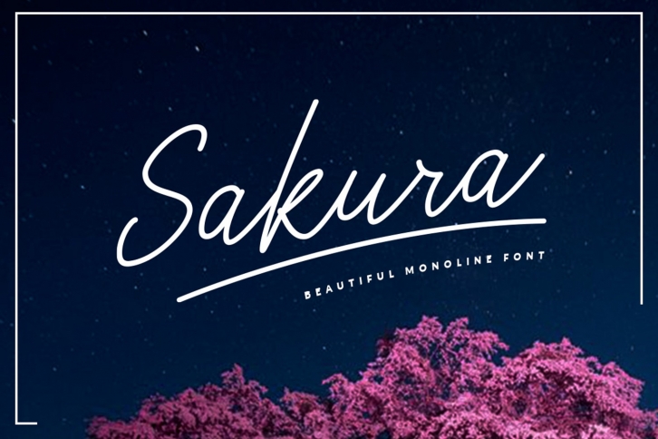 Sakura Font Set Font Download