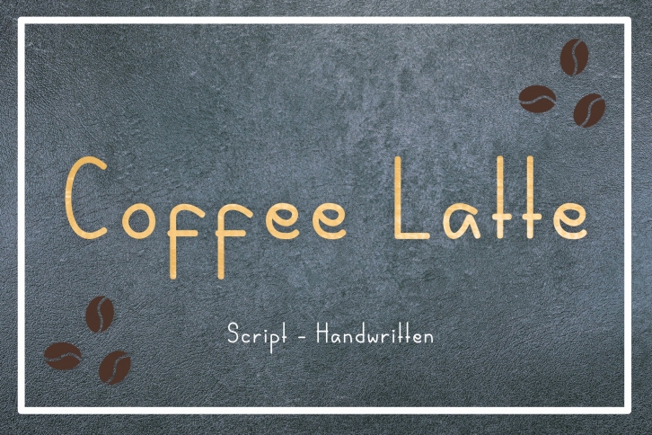 Coffee latte Font Download