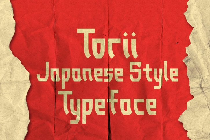 Torii - Japanese Style Typeface Font Download