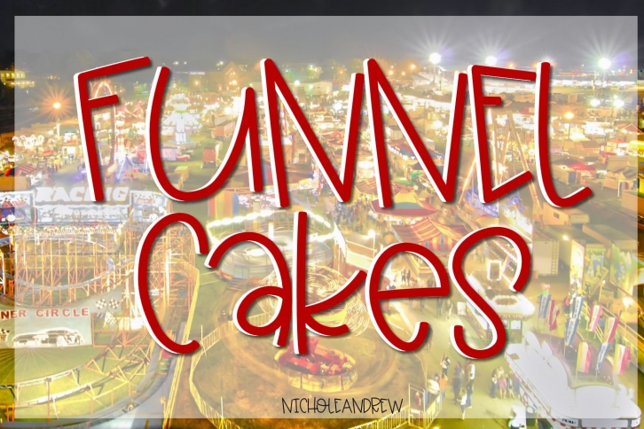 Funnel Cakes Font Font Download