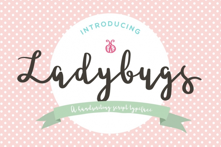 Ladybugs Script Font Font Download