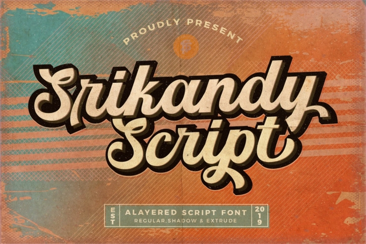 Srikandy Extra Extrude Font Download