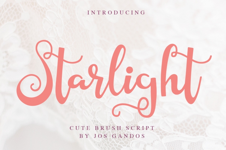 Starlight Script Style Font Download