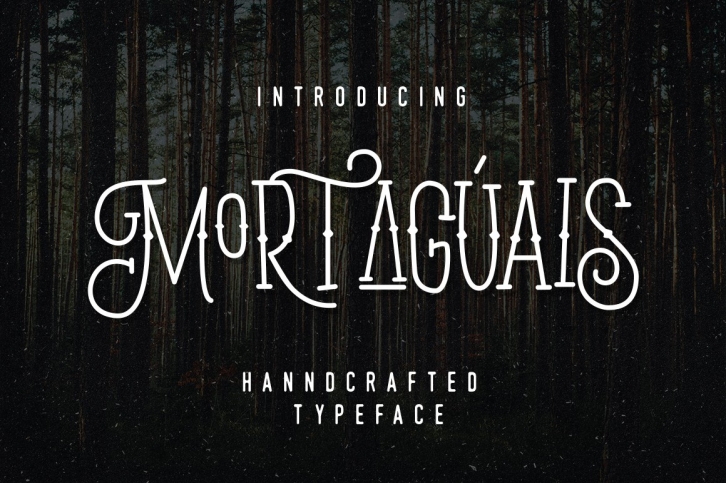 Mortaguais Typeface Font Download