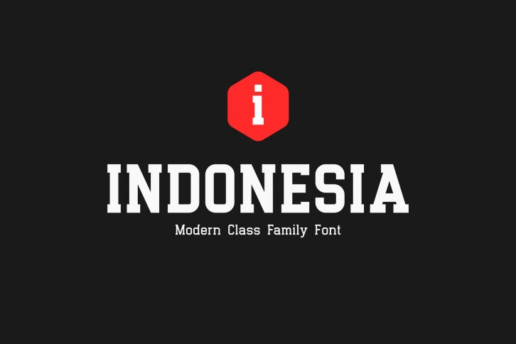 Indonesia Family | Premium Font! Font Download