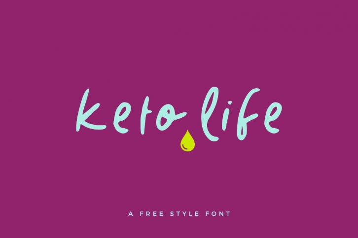 Keto Life Font Font Download