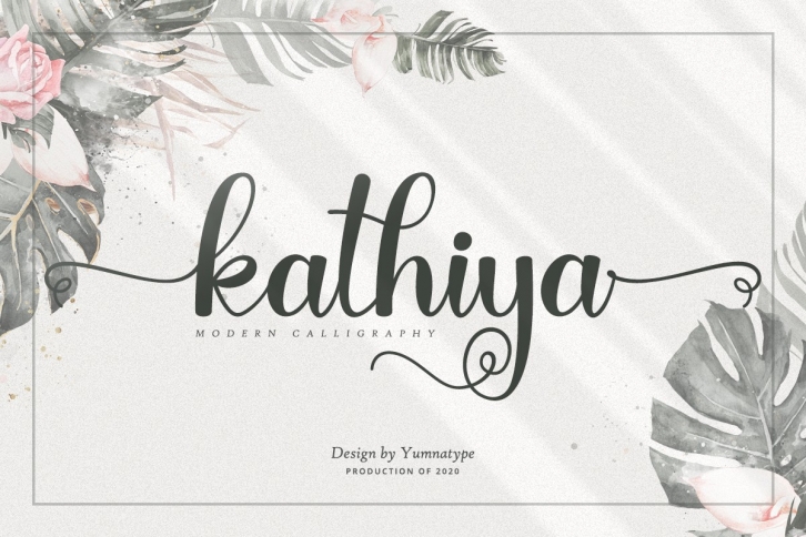 Kathiya Script Font Download