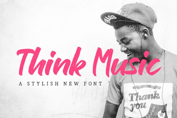Think Music Font Font Download