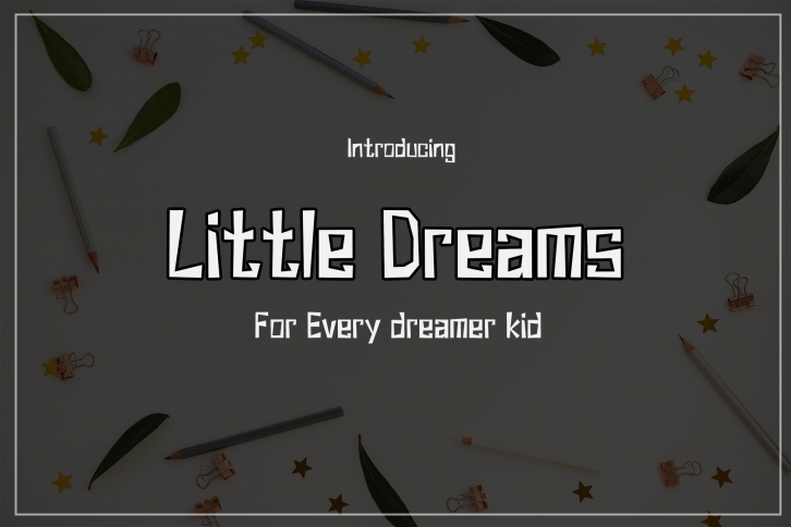Little Dreams Font Download