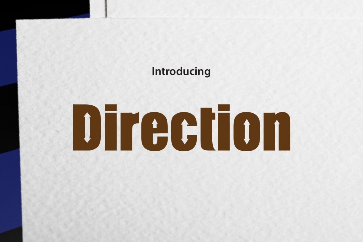 Direction Font Download