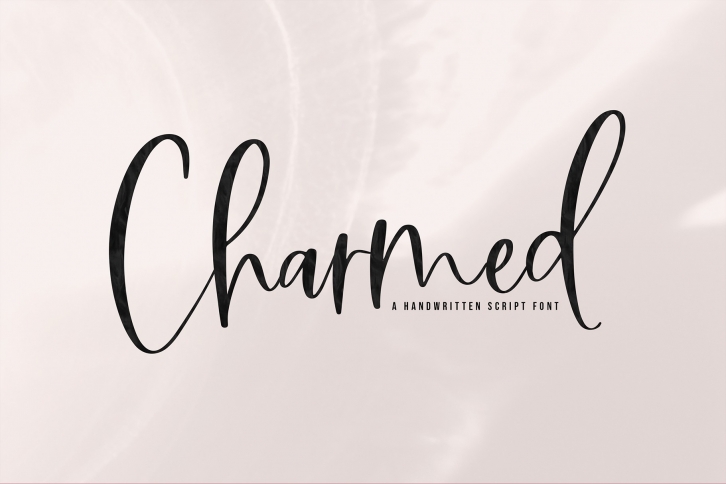 Charmed - A Handwritten Script Font Font Download