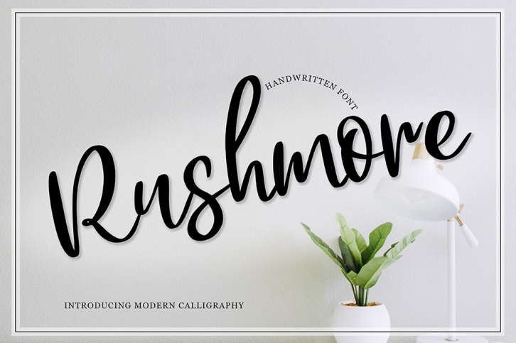 Rushmore Font Download