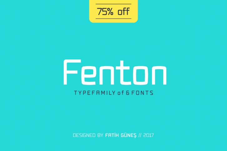Fenton Typeface Family [75% OFF] Font Download