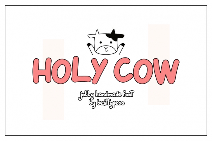 Holy Cow Font Download