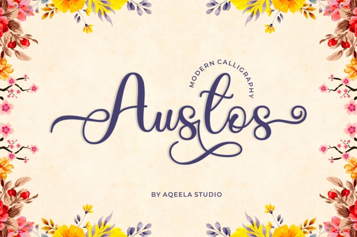 Austos Font Download