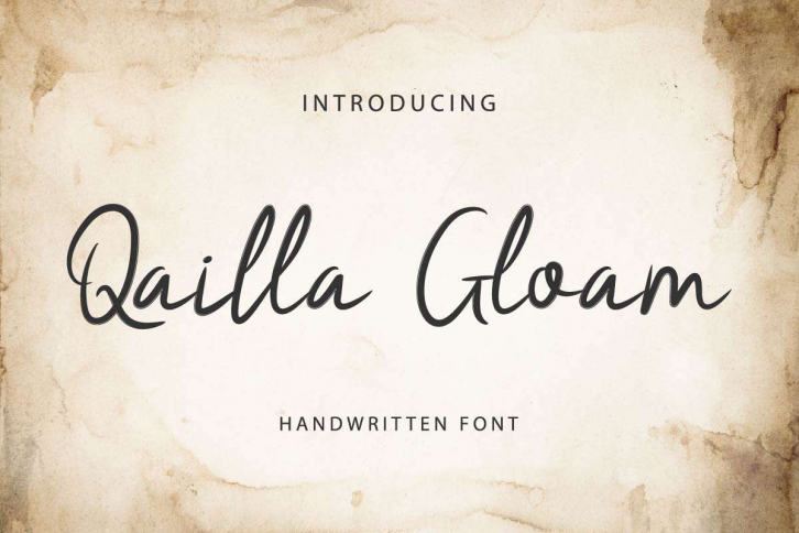 Qailla Gloam Font Download