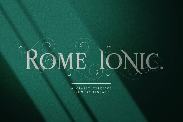 Rome Ionic Font Download