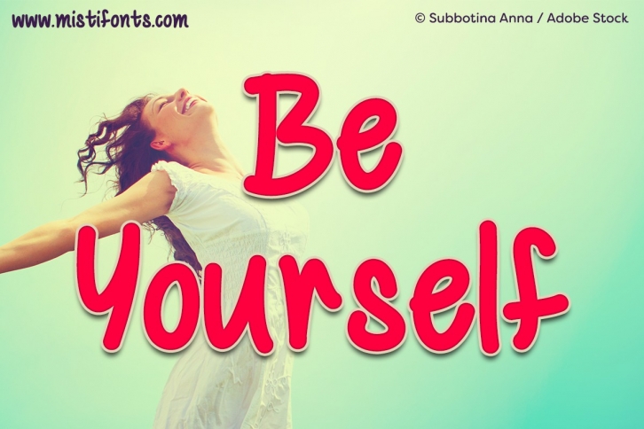 Be Yourself Font Download