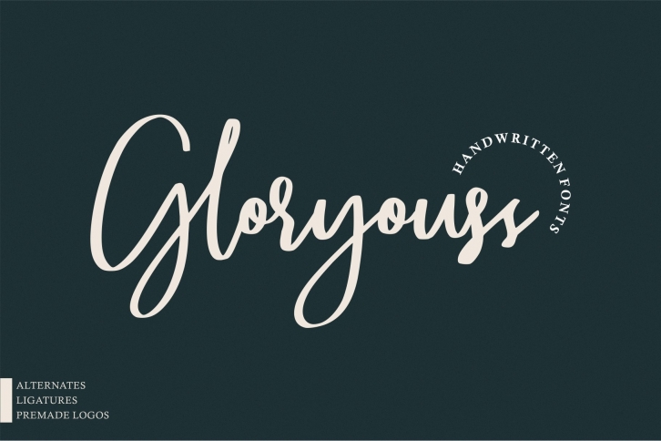 Gloryouss Font Download