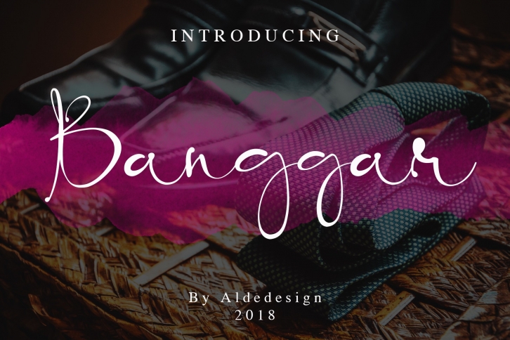 Banggar Signature Font Font Download
