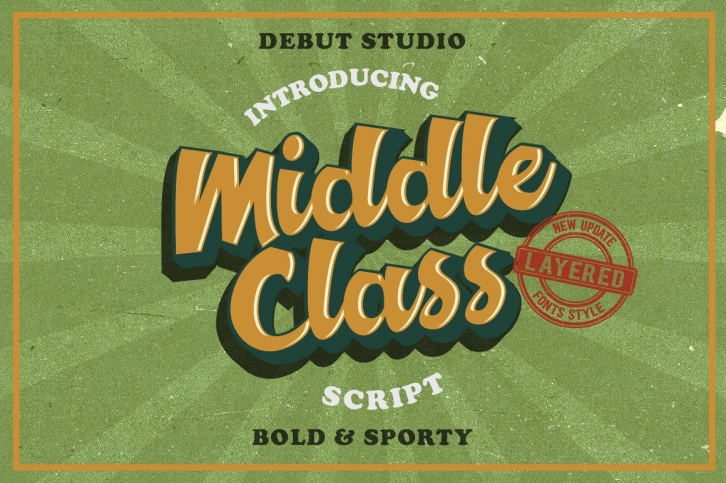 Middle Class Script  Extra Font Download