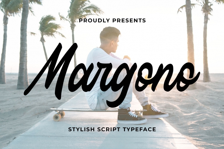 Margono - Stylish Script Font Font Download