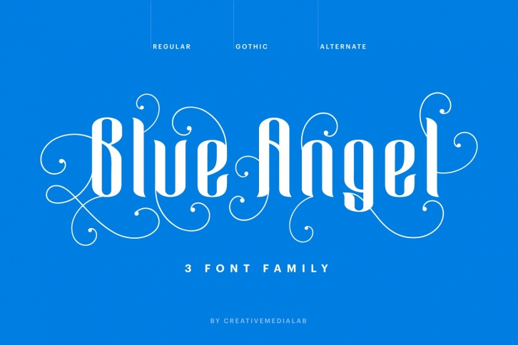 Blue Angel Font Download