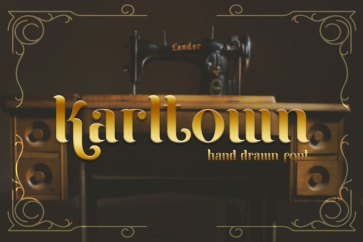 Karltown - Handdrawn Font Font Download