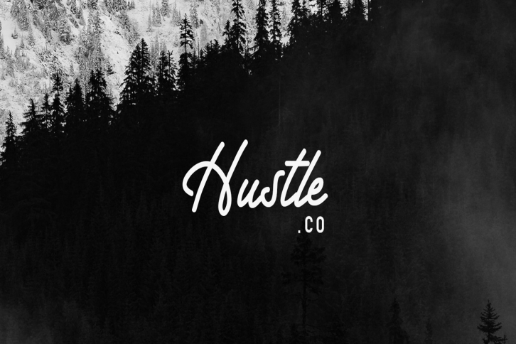 Hustle Faster Font Download