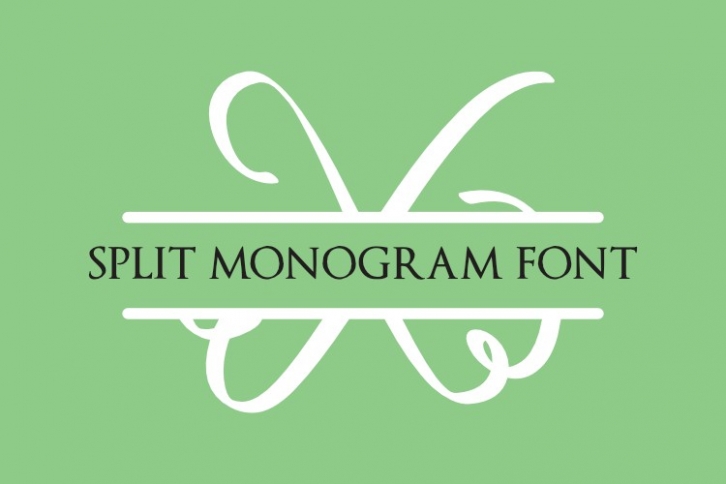 Split Alphabet Font - Hand Lettering Font Download