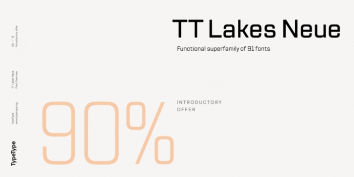 TT Lakes Neue Font Download