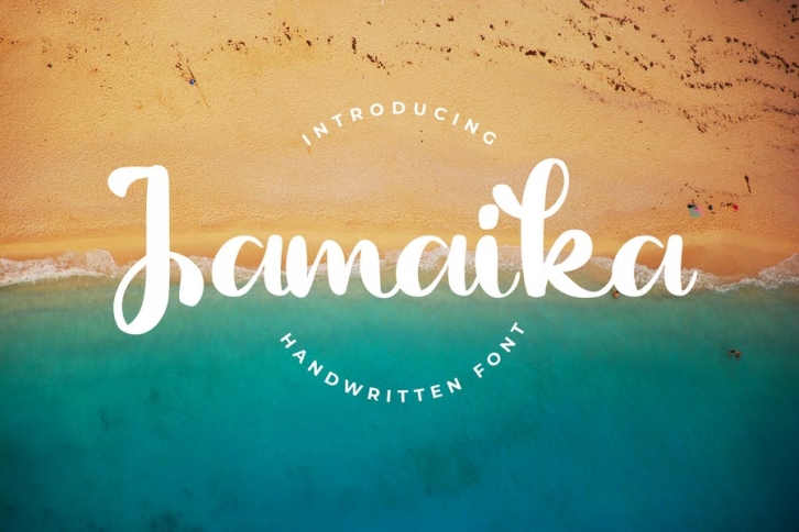 Jamaika - Handwritten Font Font Download