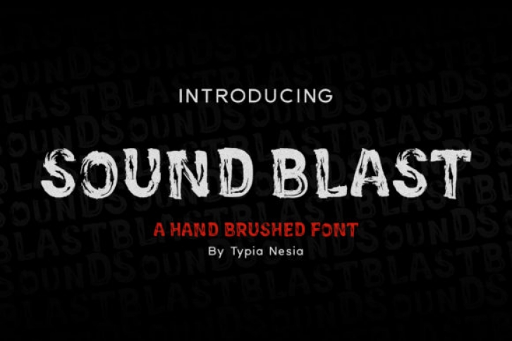 Sound Blast Font Download