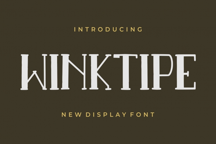 Winktipe Font Download