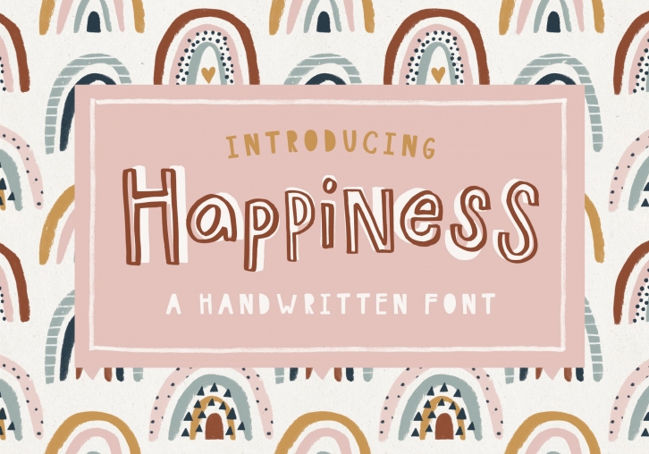 Happiness Handwritten Font Download