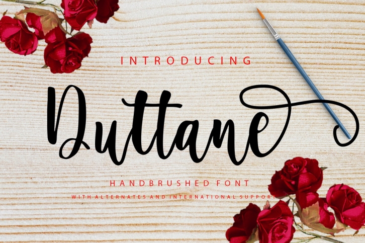 Duttane Script Font Download