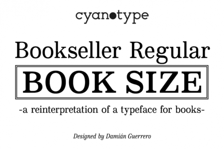 Bookseller Regular Font Download