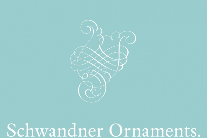 Schwandner Ornaments Font Download