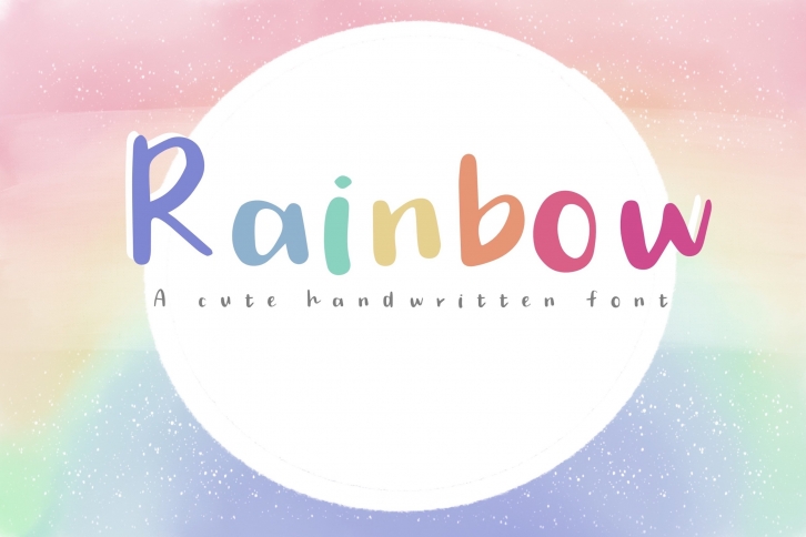 Rainbow Font Download