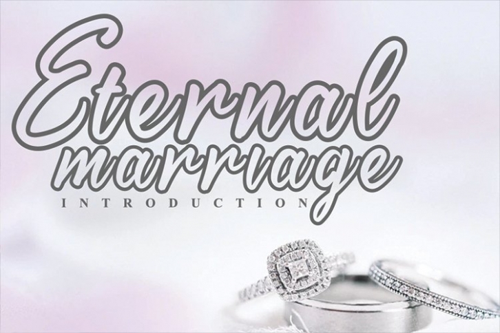 Eternal marriage Font Download